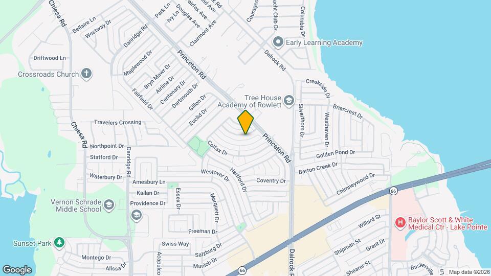 7410 Aberdeen Dr Map and Location Details