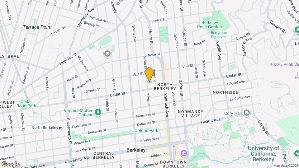 1535 Milvia St Rentals in Berkeley, CA