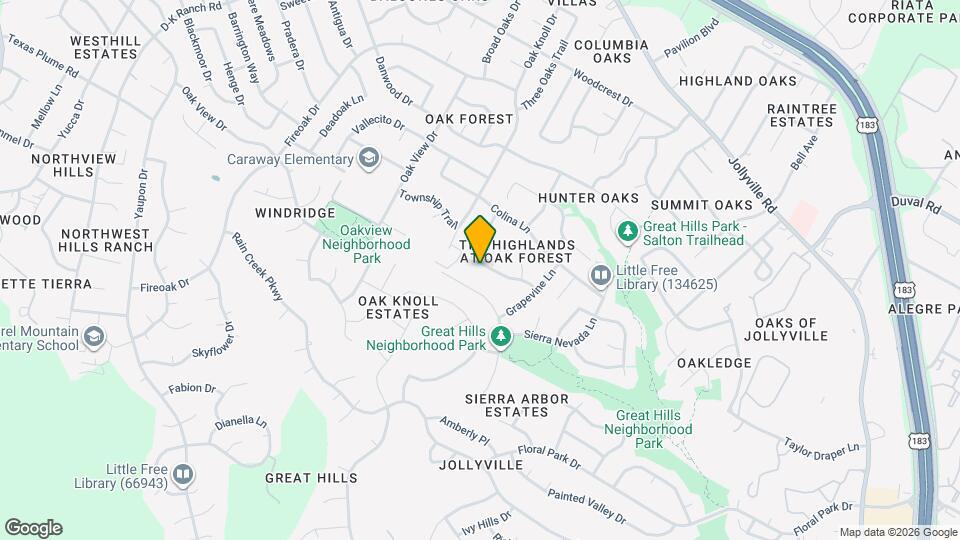 6503 Heron Dr Map and Location Details