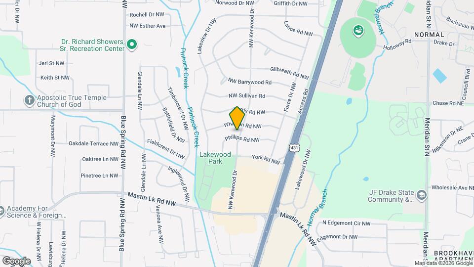 3901 NW Kenwood Dr Mapa y Detalles de la Ubicación