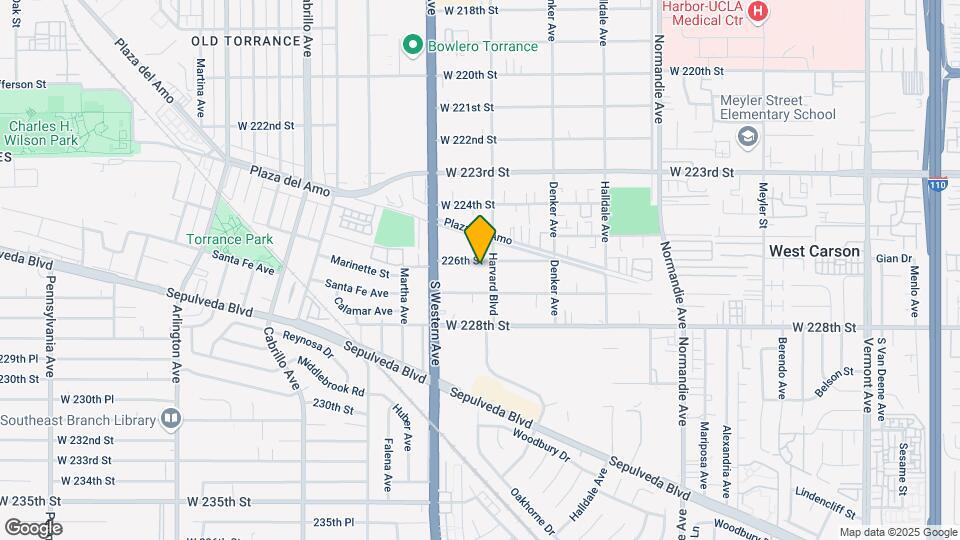 1612 W 226th St Map and Location Details