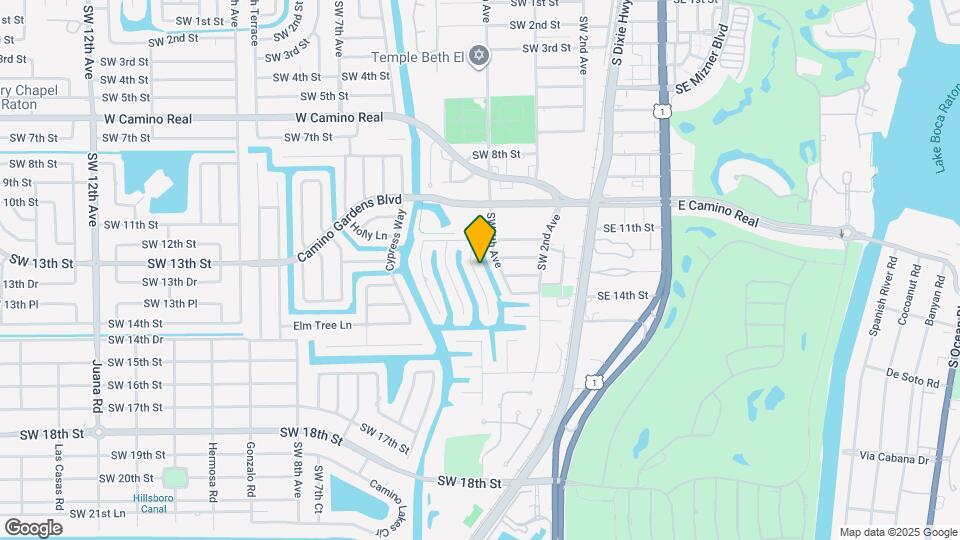 1254 SW 4th Ct Map and Location Details