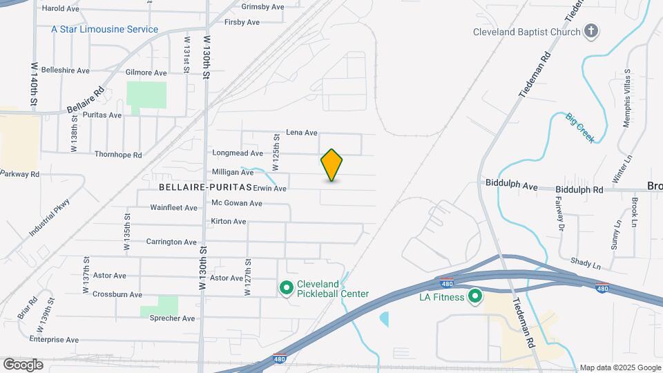 12006 Erwin Ave Mapa y Detalles de la Ubicación