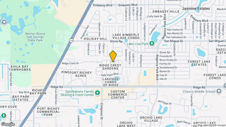 8729 Sabal Way Map and Location Details