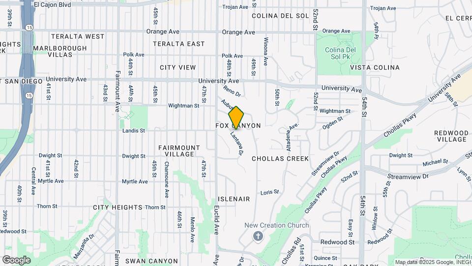 4834-4844 Lantana Dr Map and Location Details