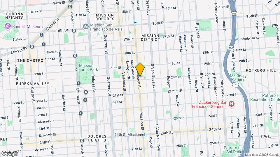 3490 20th St Map and Location Details
