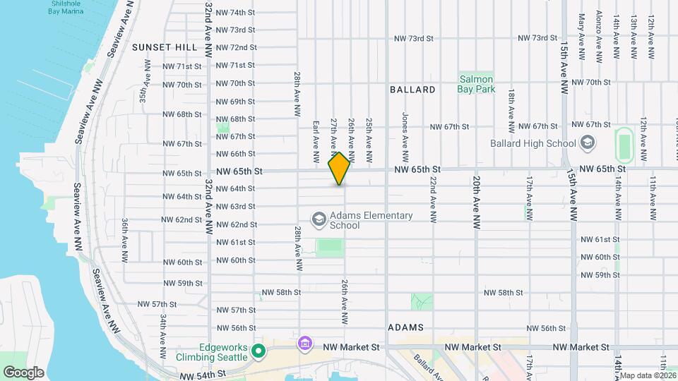 2607 NW 64th St Map and Location Details
