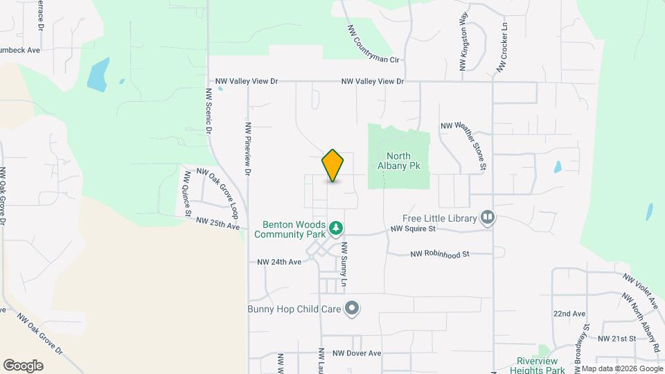 2687 NW Beehollow Ln Map and Location Details