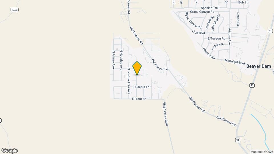 594 N Ironwood Ave Map and Location Details