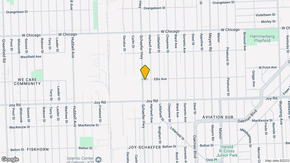 8936 Schaefer Hwy Map and Location Details