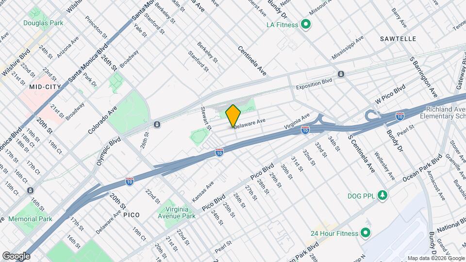 2850 Delaware Ave Map and Location Details