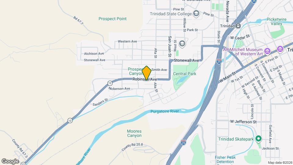 922 Robinson Ave Map and Location Details