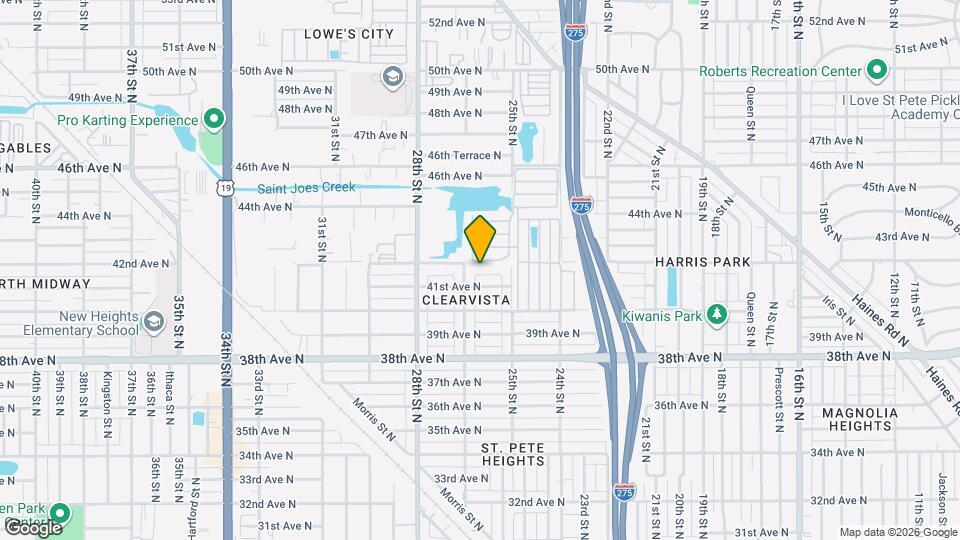 2564 42nd Ave N Map and Location Details