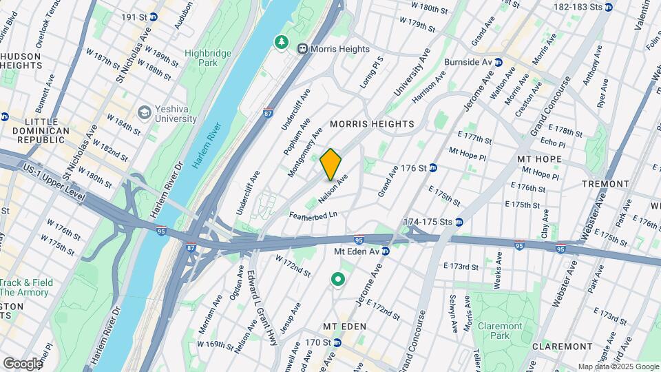 1667 Nelson Ave Mapa y Detalles de la Ubicación