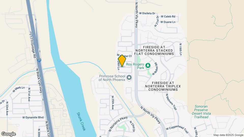 2411 W Peak View Rd Mapa y Detalles de la Ubicación