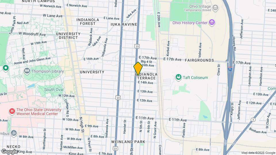 1754 N 4th St Map and Location Details