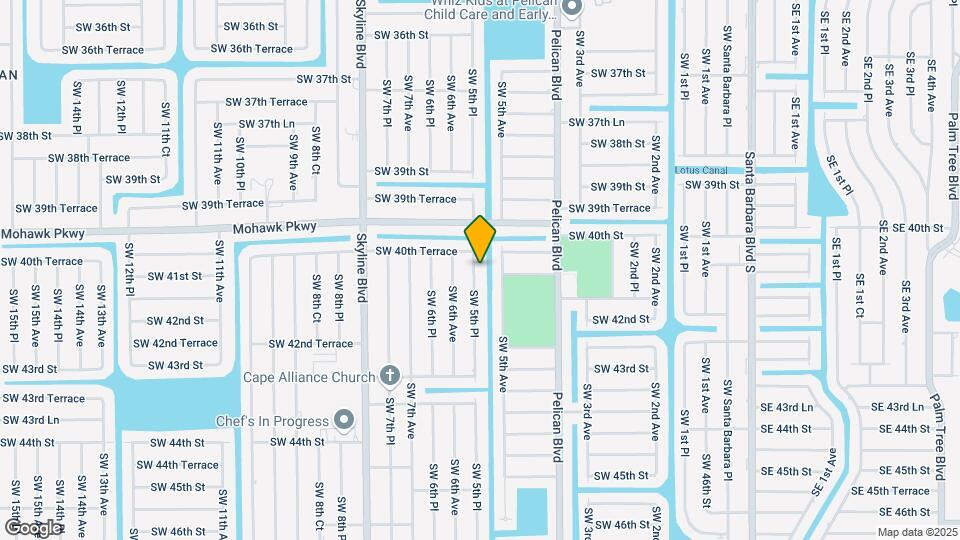 4029 SW 5th Pl Map and Location Details