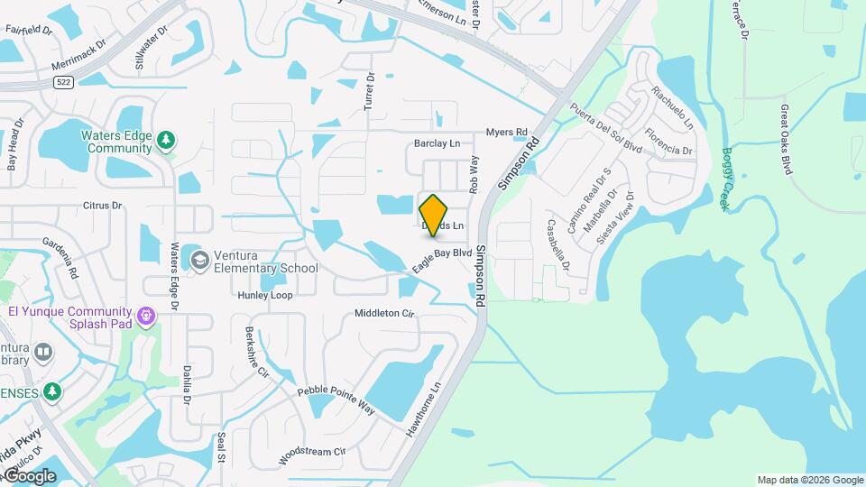 2720 Merrieweather Ln Map and Location Details