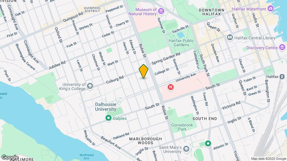 1394 Edward St Map and Location Details