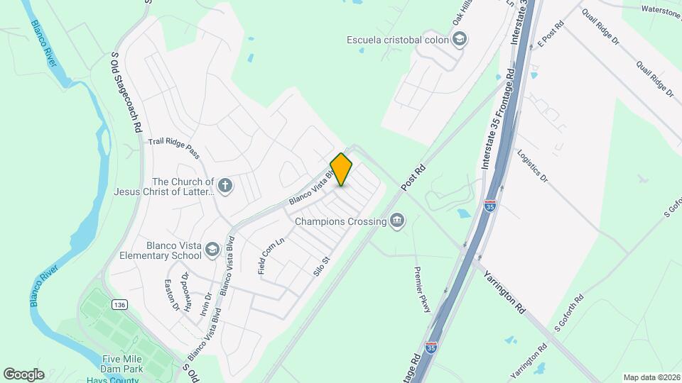 206 Gambel Oak Way Map and Location Details