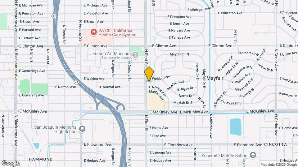 1922 N 1st St Map and Location Details