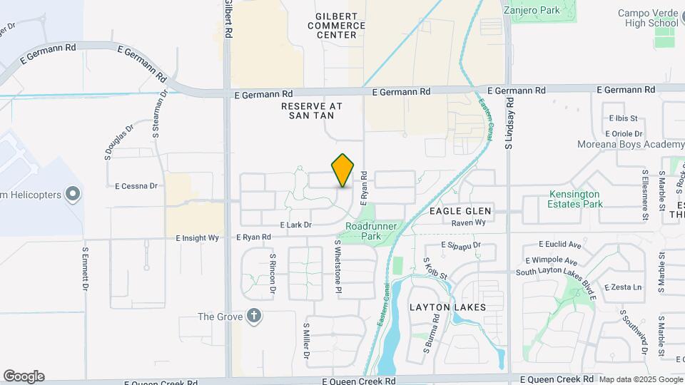 3433 E Bluebird Pl Mapa y Detalles de la Ubicación