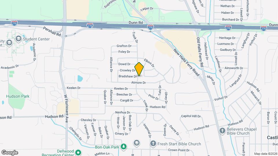 10608 Trask Dr Map and Location Details