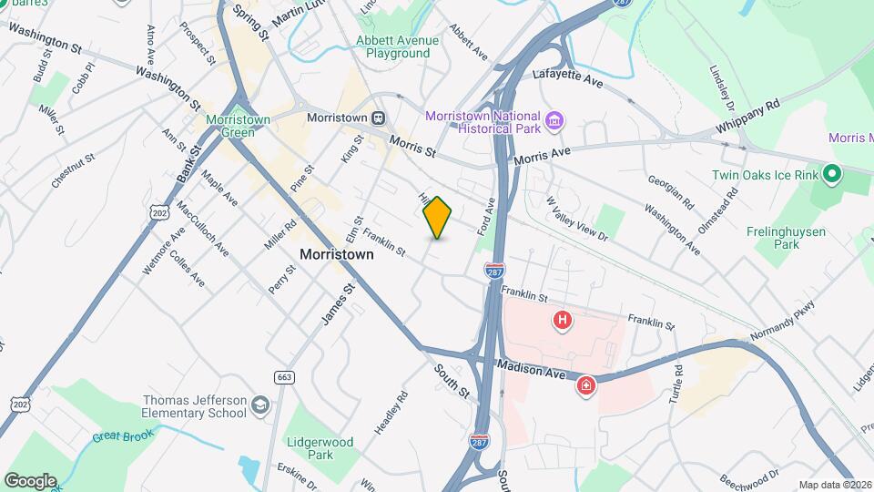 13 Franklin Mapa y Detalles de la Ubicación