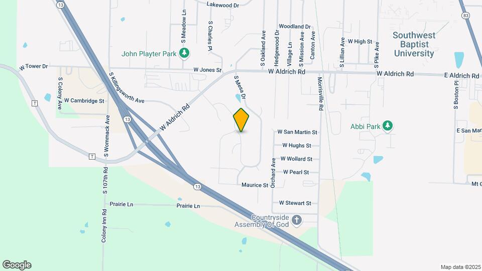 2445 S Cheri Dr Mapa y Detalles de la Ubicación