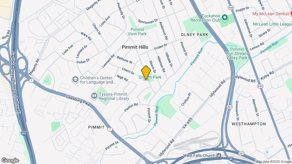 2018 Griffith Rd Map and Location Details