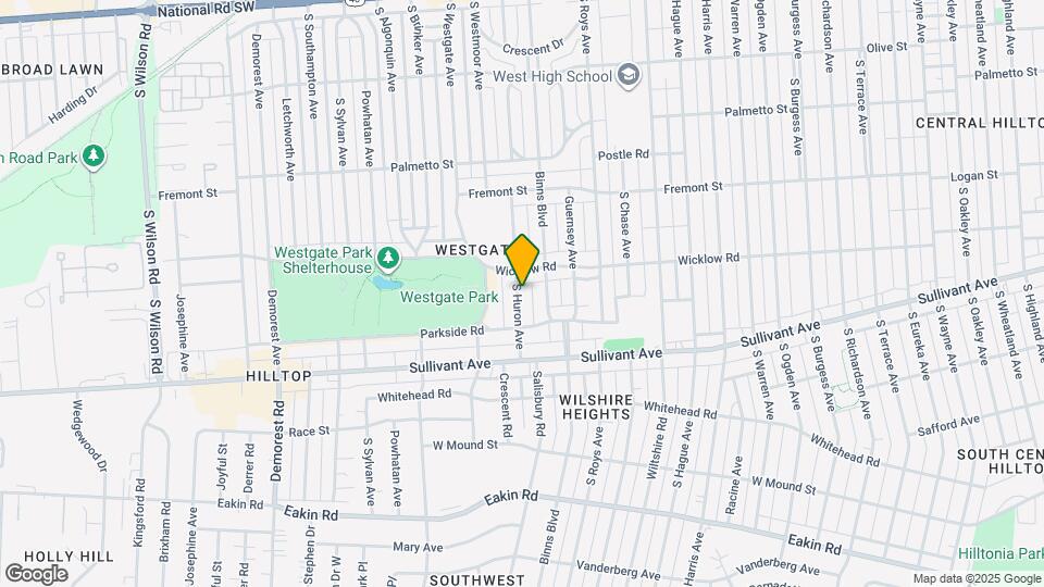 448 S Huron Ave Map and Location Details