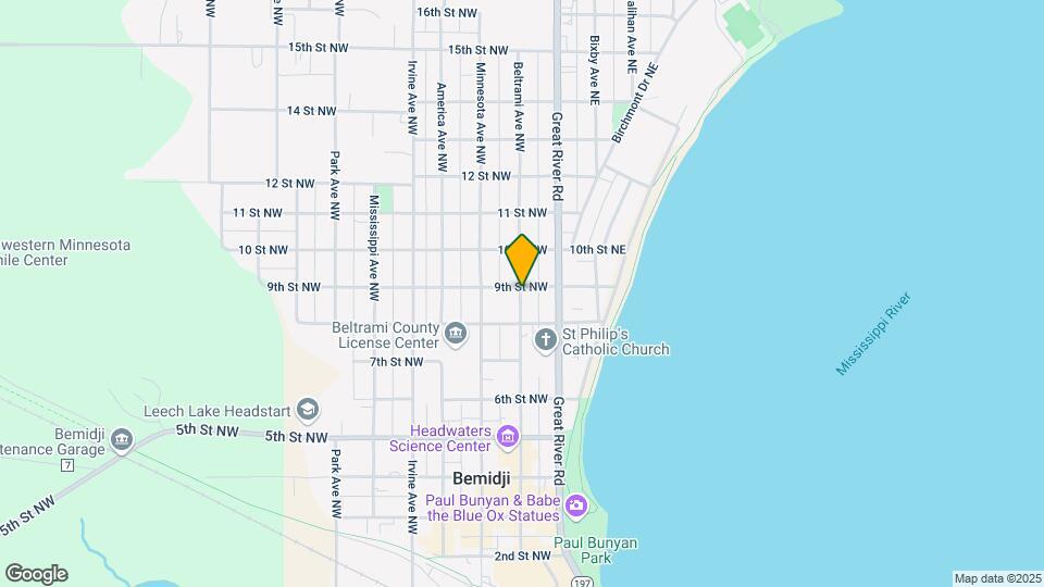 820 Beltrami Ave NW Map and Location Details