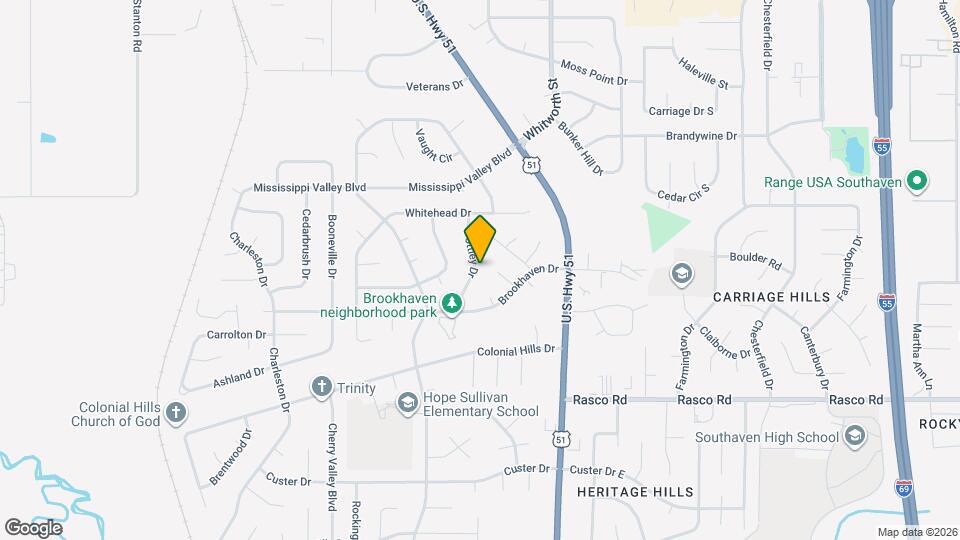8316 Dottley Dr Map and Location Details