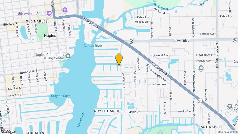 1120 Sandpiper St Map and Location Details