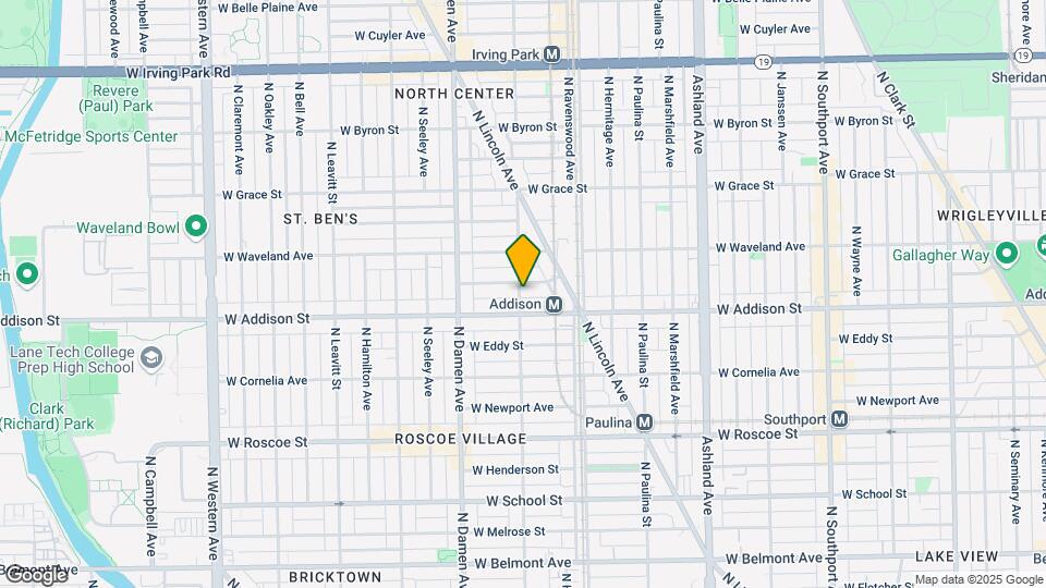 1837 W. Patterson Mapa y Detalles de la Ubicación