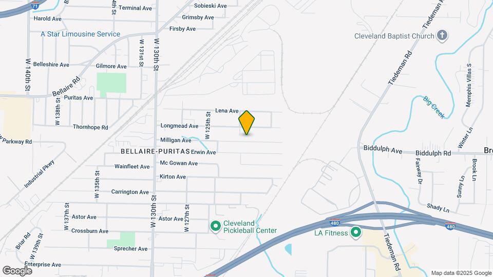 12010 Milligan Ave Map and Location Details