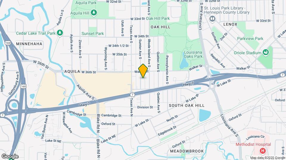 3621 Sumter Ave S Map and Location Details