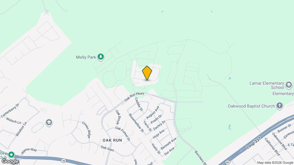 2043 Cowan Dr Map and Location Details