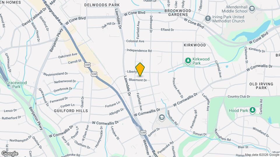 2014 Bluemont Dr Map and Location Details