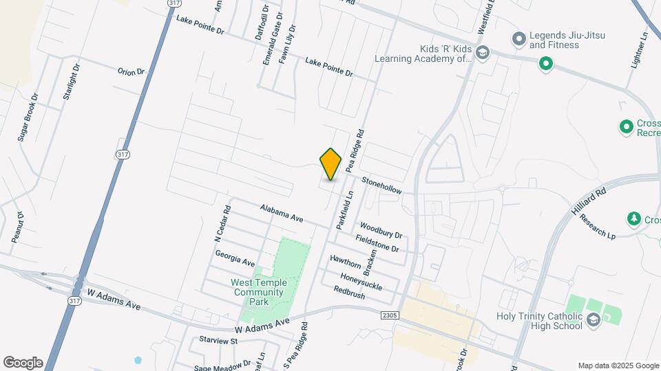 610 Fallbrook Dr Map and Location Details