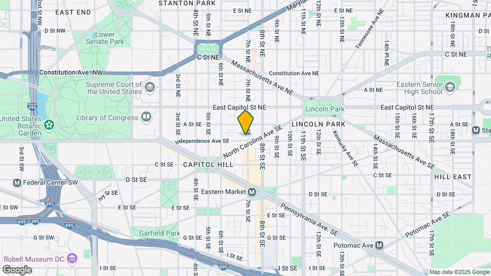 133 7th St SE Map and Location Details