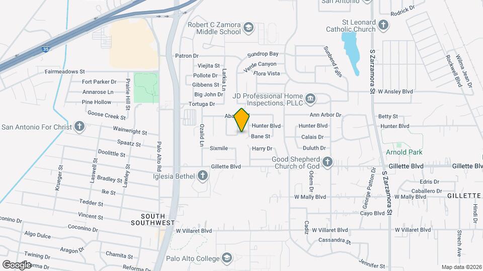 9034 Perma Ln Map and Location Details