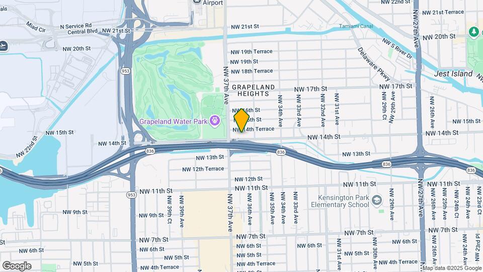 3655 NW 14th St Map and Location Details