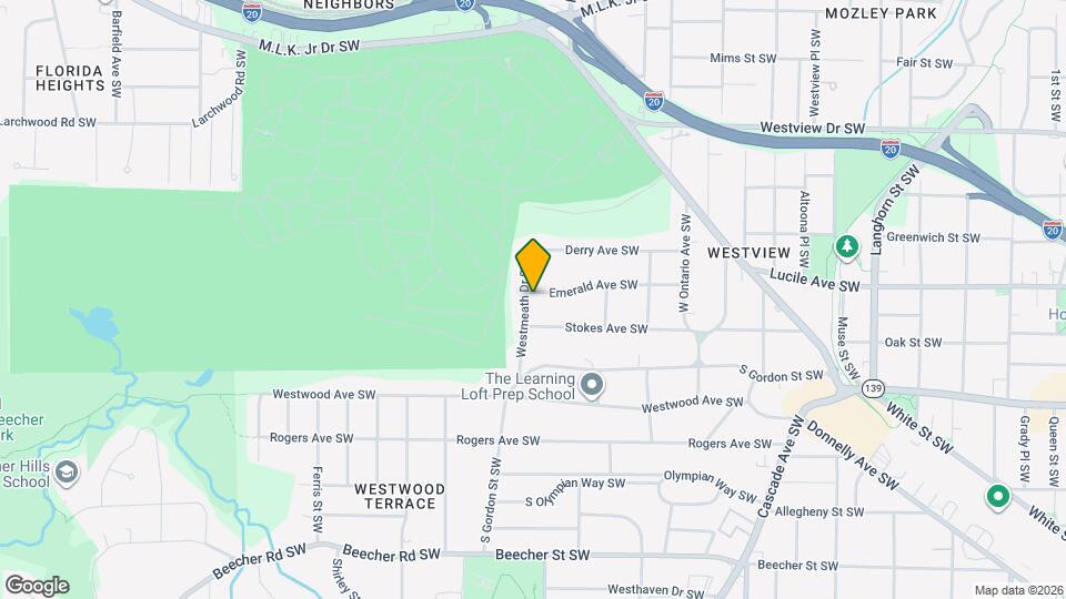 1758 Emerald Ave SW Map and Location Details
