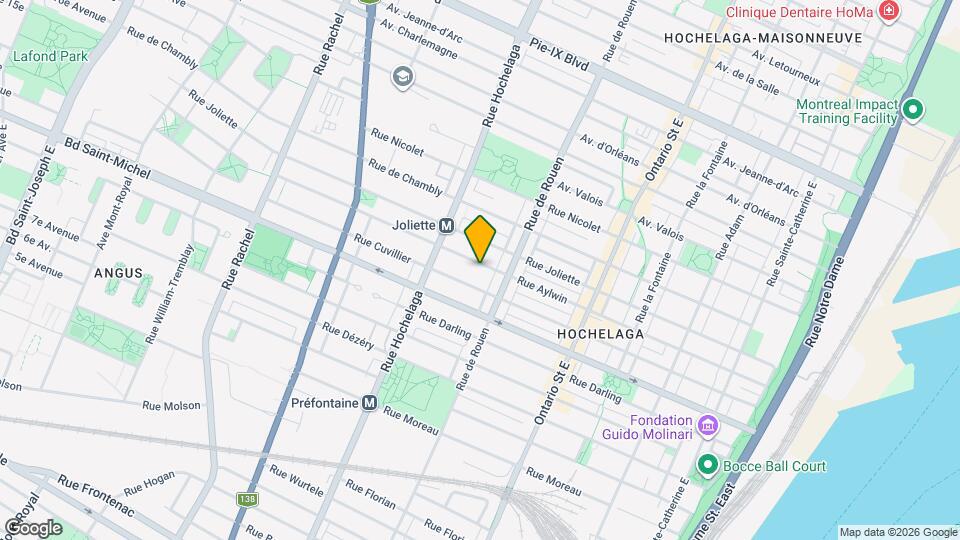 2308 Aylwin Rue Map and Location Details