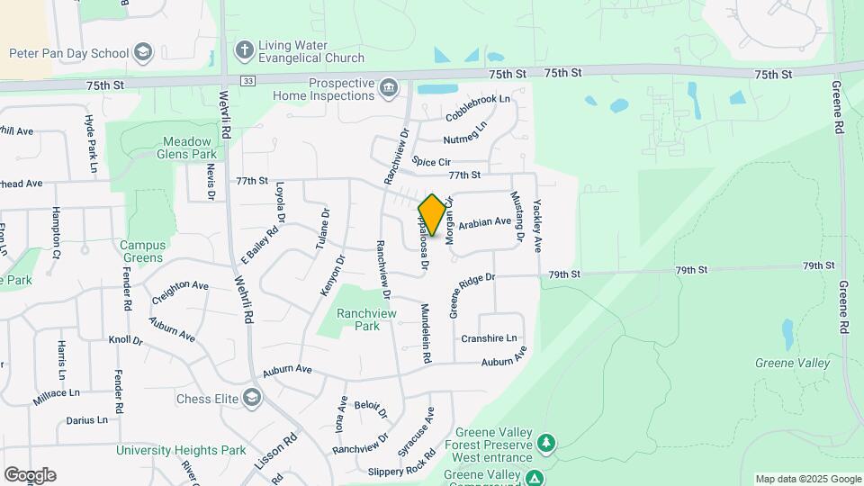 1881 Appaloosa Dr Map and Location Details