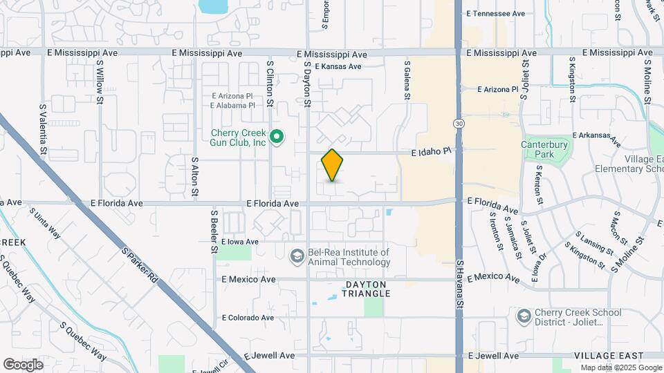 1459 S Emporia Ct Map and Location Details