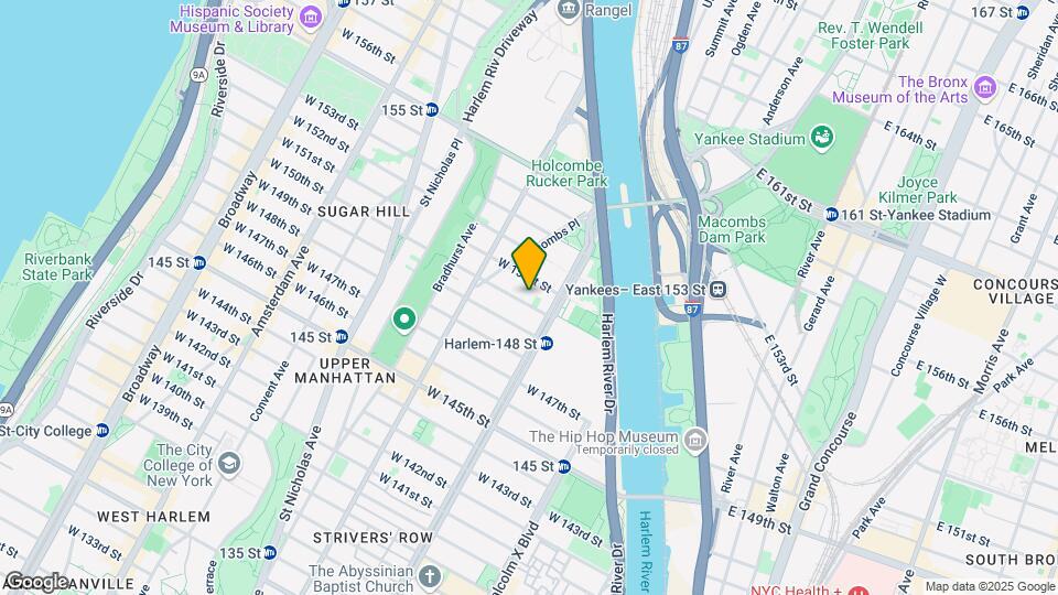 273 W 150th St Map and Location Details