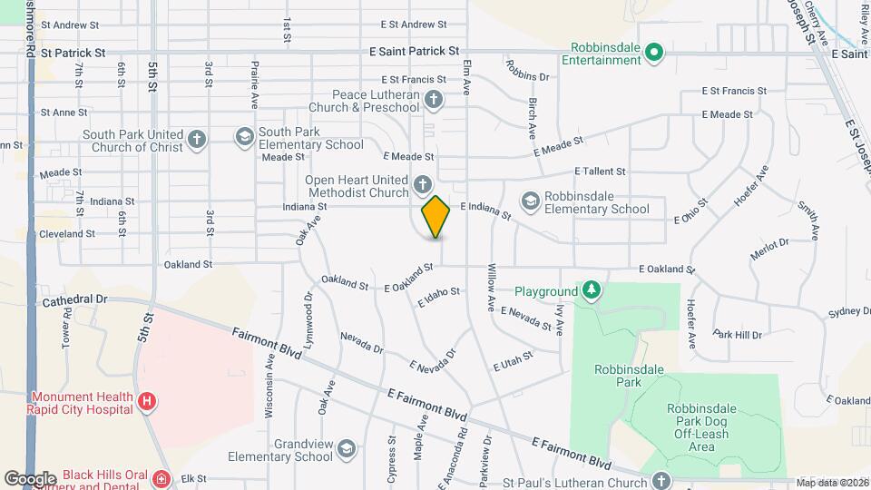 2507 Michigan Ave Map and Location Details