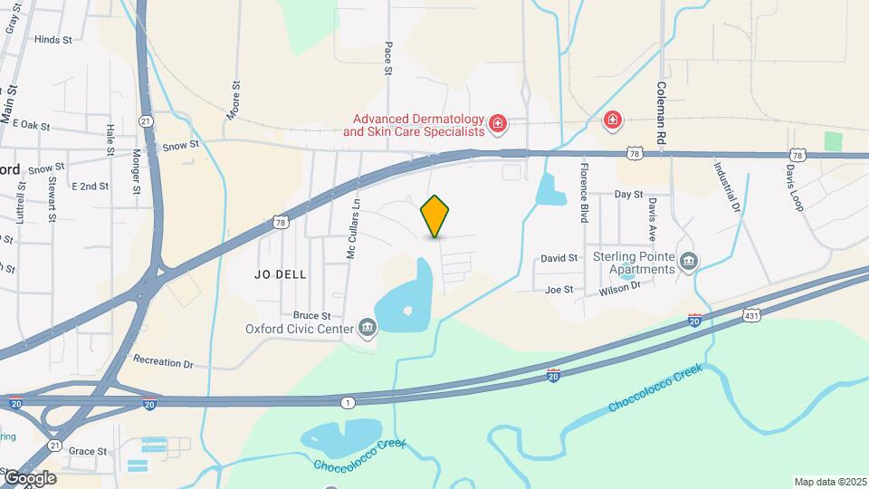 192 Park Pl Map and Location Details